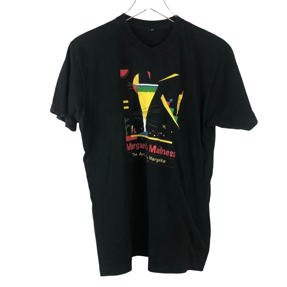 Vintage‎ Chilis Margarita Madness Black T-Shirt Womens Size L